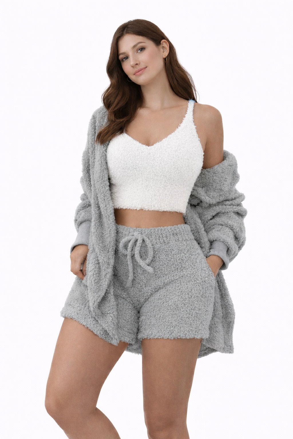 Cozy Knit 3-Piece Sleep & Lounge Set
