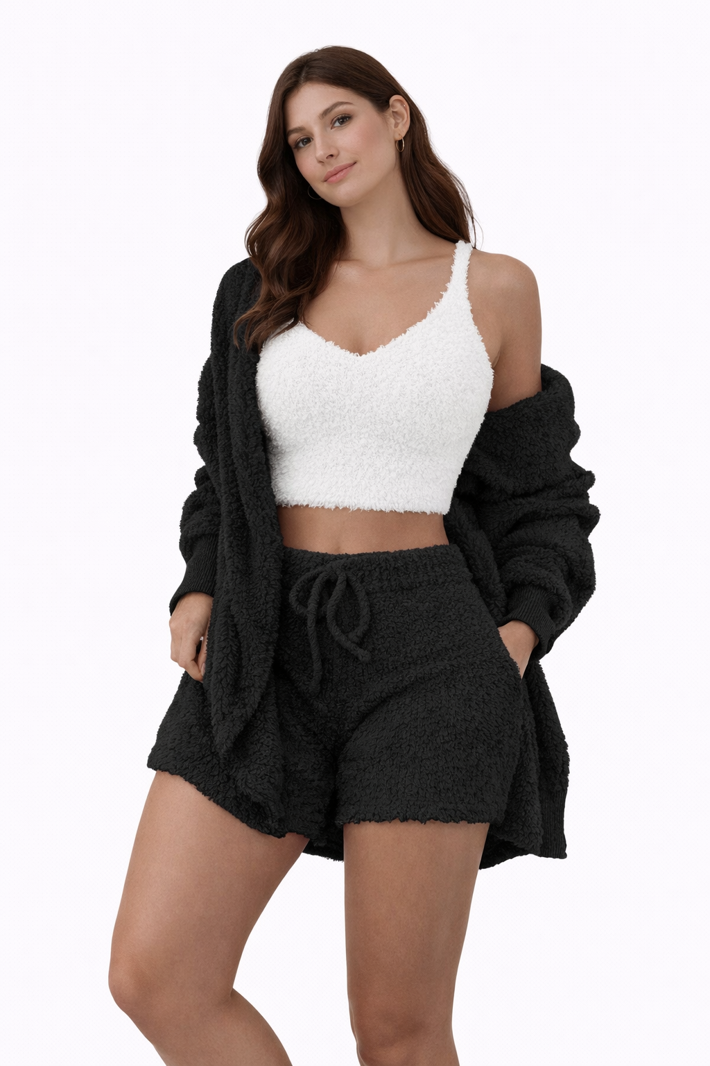 Cozy Knit 3-Piece Sleep & Lounge Set