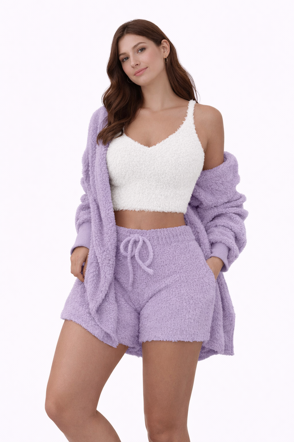 Cozy Knit 3-Piece Sleep & Lounge Set