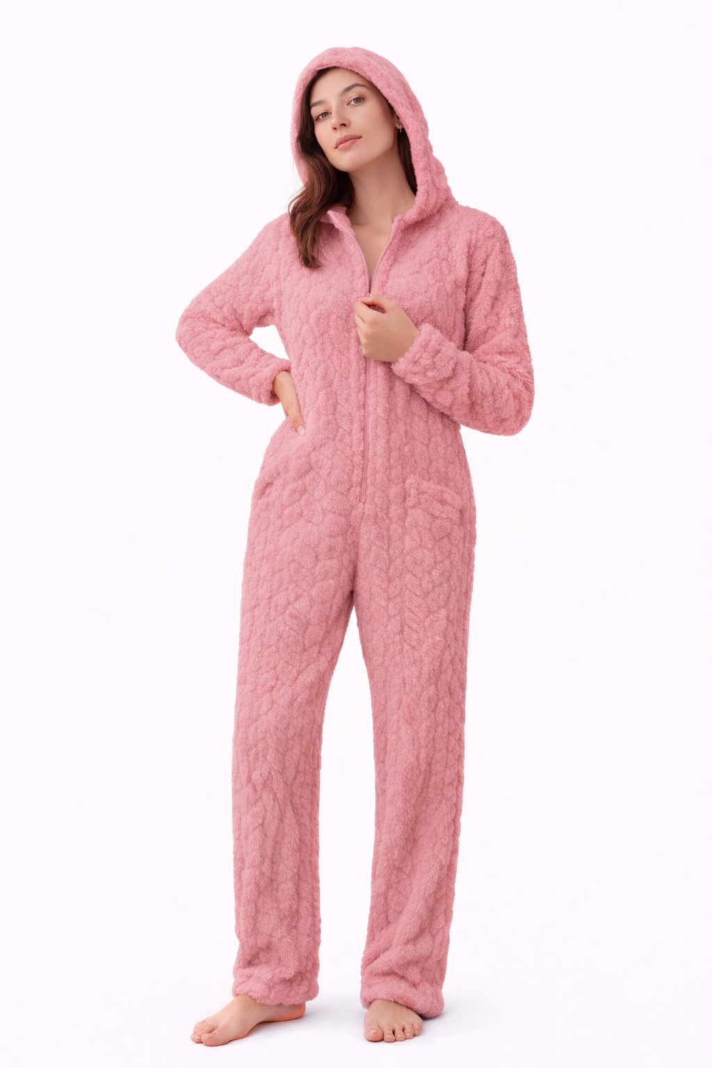 Maison Lumea Cozy Knit Jumpsuit